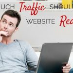 How much website traffic