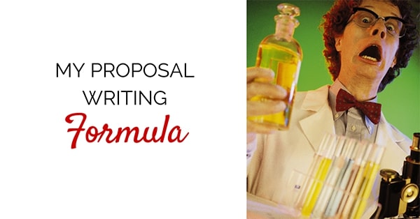 My Proposal Writing Formula